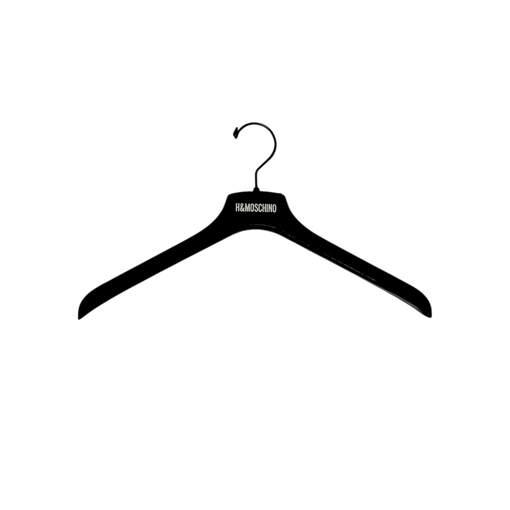 FIRM PRICE Auth H&Moschino Black Hanger